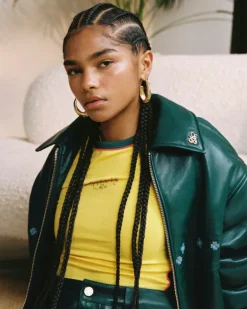 World Cup Leather Bomber Jacket