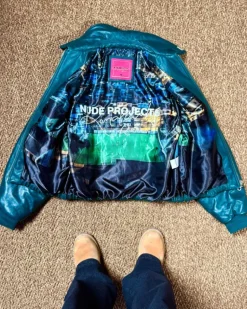 World Cup Leather Bomber Jacket