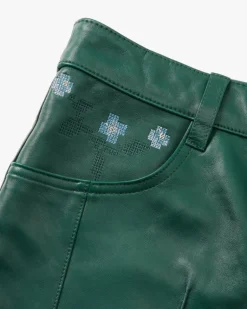 World Cup Leather Jorts